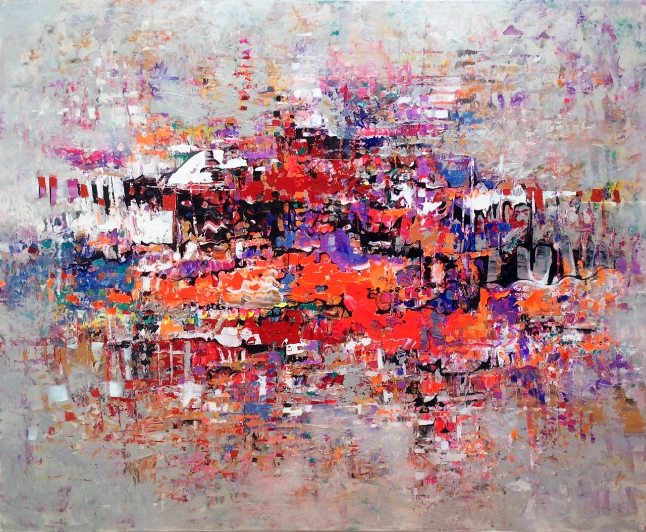 Eclipse - 120 x 150 cm by Paul Ygartua