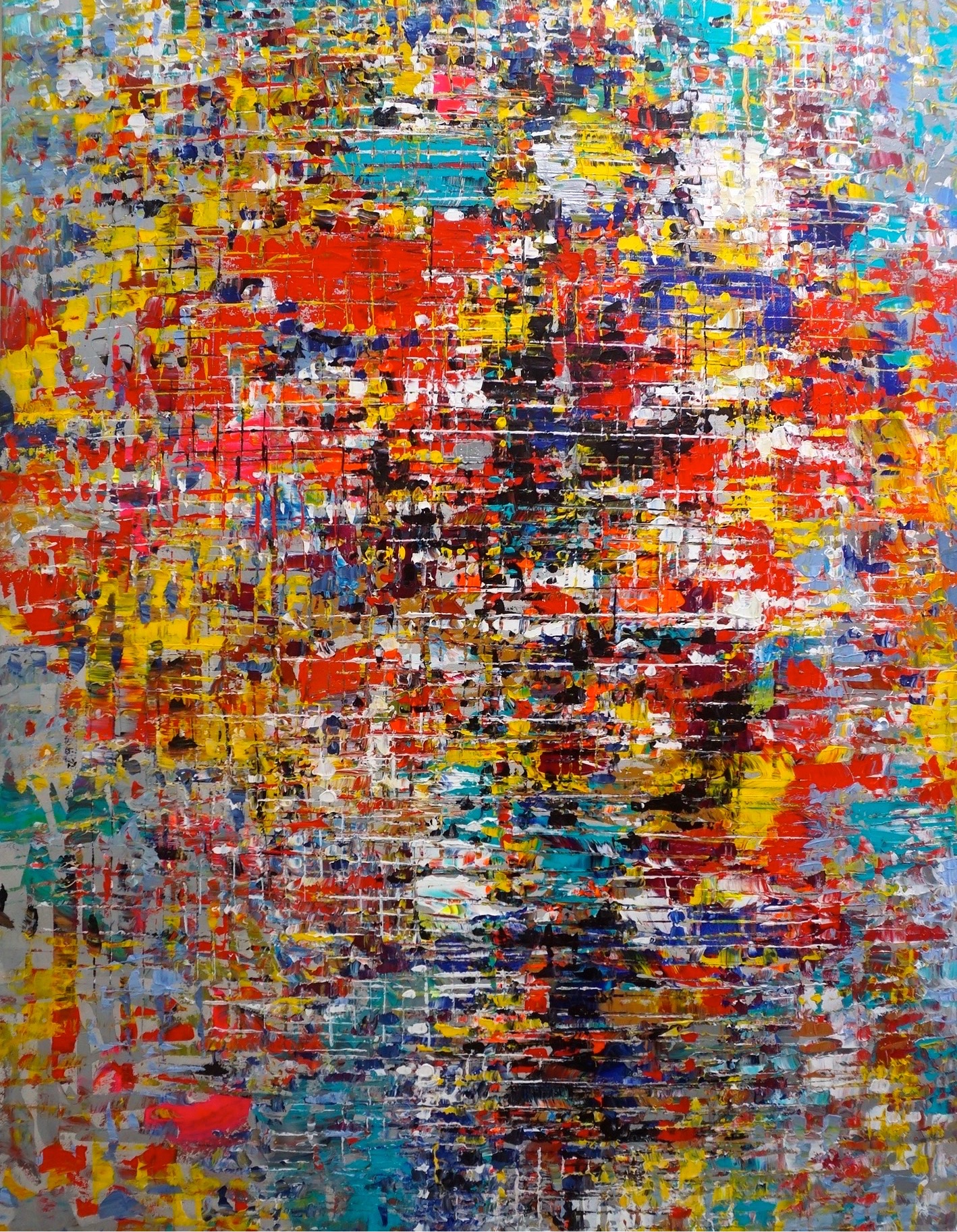 BIG CITY 121 x 152 cm by Paul Ygartua