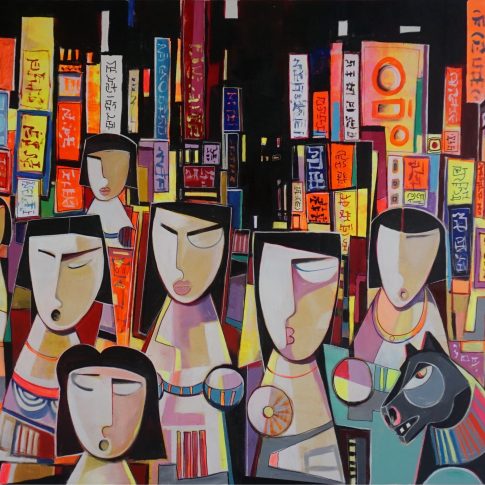 TOKYO GIRLS artwork by Paul Ygartua
